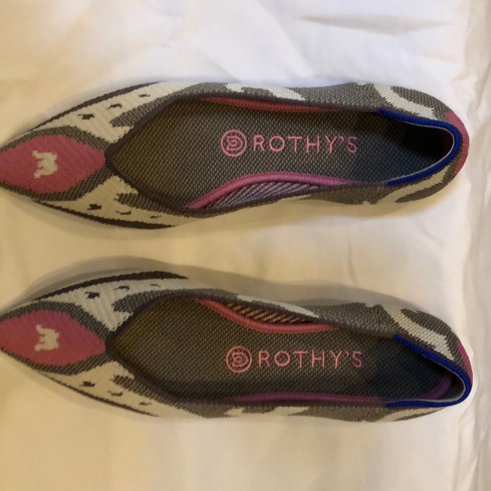 Rothy excellent size 8 pointed shoe